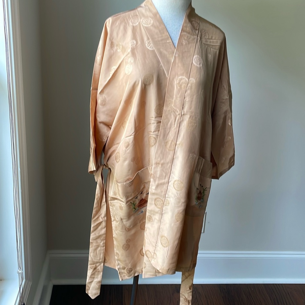 100% silk Robes with embroidery